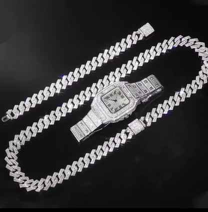 Iced Watch Set