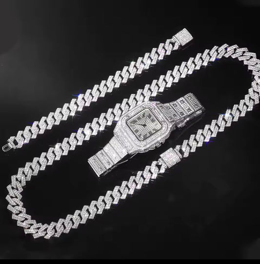 Iced Watch Set